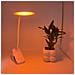 Lampada Da Scrivania Ricaricabile Con Clip Bianca — Touch Dimmer 5 Livelli, 5 Temperature Colore + Luce Rossa, 36 Led, Batteria 2000mah - Foto miniatura 6