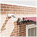 Tessuto per Tenda con Rosso e Bianco 350 x 250 cm Poliestere - Foto miniatura 4