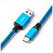 CM-CKCA-CLB-KLB150KLB-R cavo USB 1,5 m USB A USB C Blu - Foto miniatura 2