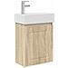 Mobile bagno con rubinetto Rovere Sonoma 45,5 x 22,5 x 84 cm - Foto miniatura 1