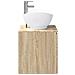 Set di mobili per il bagno Rovere Sonoma Legno ingegnerizzato - Foto miniatura 2