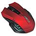 Mouse Gaming Wireless Fortus Ottico 5 Tasti 2400 DPI Colore Nero / Rosso - Foto miniatura 1