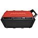 Cassa Portatile Speaker Bluetooth Wireless Rossa Impermeabile 15 Watt - Foto miniatura 3