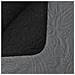Copriletto Double-face Trapuntato 220x240 Cm Grigio E Nero - Foto miniatura 2