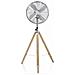 Ventilatore A Piantana Nero Da 40 Cm E 50 W - Ve-5804 - Foto miniatura 3