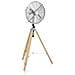 Ventilatore A Piantana Nero Da 40 Cm E 50 W - Ve-5804 - Foto miniatura 1