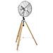 Ventilatore A Piantana Nero Da 40 Cm E 50 W - Ve-5804 - Foto miniatura 2