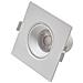 Faretto Ad Incasso Quadrato Bianco 15w Led Luce Calda - Foto miniatura 1