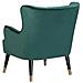 Sedia Wingback In Velluto Verde Smeraldo Varberg - Foto miniatura 17