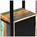 Libreria 45x30x171 Cm In Legno Massello Di Recupero - Foto miniatura 10
