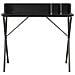 Scrivania Nera 80x50x84 Cm - Foto miniatura 3