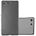 Custodia Compatibile Con Sony Xperia M5 In Grigio Metallico - Coperchio Protettivo In Silicone Tpu Flessibile - Foto miniatura 3