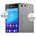 Custodia Compatibile Con Sony Xperia M5 In Grigio Metallico - Coperchio Protettivo In Silicone Tpu Flessibile - Foto miniatura 8