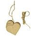 Etichette Kraft Cuore - Foto miniatura 1