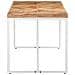 Tavolo Da Pranzo 140x70x76 Cm In Legno Massello Acacia E Mango - Foto miniatura 2