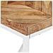 Tavolo Da Pranzo 140x70x76 Cm In Legno Massello Acacia E Mango - Foto miniatura 7
