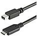 Cavo Adattatore Mini DisplayPort a USB-C da 1 m - 4K 60Hz - Nero - Foto miniatura 1