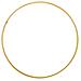 Anello In Metallo Placcato Oro Ø 15 Cm - Foto miniatura 1