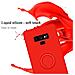 Custodia Compatibile Con Samsung Galaxy Note 9 In Liquid Rosso - Coperchio Protettivo In Silicone Tpu Flessibile Con Anello - Foto miniatura 2