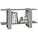 Libreria Grigio Marrone 100x30x51 Cm In Legno Multistrato - Foto miniatura 3
