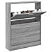 Scarpiera Grigio Sonoma 59x17x81 Cm In Legno Multistrato - Foto miniatura 3