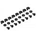 DeLOCK Staffa di montaggio da 19? lunghezza regolabile 368 - 600 mm per armadio di rete 1U 2 pezzi, Staffa di supporto, Nero, Metallo, 48,3 cm (19"), 368 mm, 60 mm - Foto miniatura 4