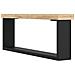 Scrivania Rovere Sonoma 140x50x75 Cm In Legno Multistrato - Foto miniatura 4