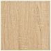 Scrivania Rovere Sonoma 140x50x75 Cm In Legno Multistrato - Foto miniatura 7