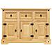 Credenza Corona Marrone 112x44x78 cm Legno di Pino Messicano - Foto miniatura 6