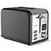 Tostapane HI1000L a 2 Fette con Potenza 880 W Colore Nero/ Inox - Foto miniatura 1