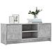 Mobile Porta Tv Grigio Cemento 102x30x37,5 Cm Legno Multistrato - Foto miniatura 3