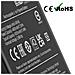 Batteria Di Ricambio Bp4g 4500mah 13 Service Pack, Nero - Foto miniatura 2