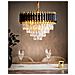 Lampadario Cristallo Oro Abellas - Foto miniatura 1