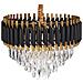 Lampadario Cristallo Oro Abellas - Foto miniatura 7