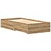Struttura del Letto Rovere Artigianale 100x200 cm Legno Ingegnerizzato - Foto miniatura 8