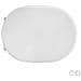 Copriwater Compatibile Per Wc Ideal Standard Vaso Fiorile Forma 6 Bianco - Foto miniatura 1