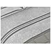 Completo Lenzuola In Morbida Flanella Made Italy Disegno Easy C.n 1 Piazza E Mezza Grigio - Foto miniatura 4