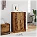 Scarpiera Legno Antico 60x35x92 cm in Legno Multistrato - Foto miniatura 3