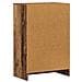 Scarpiera Legno Antico 60x35x92 cm in Legno Multistrato - Foto miniatura 6