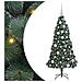 Albero di Natale artificiale pre-illuminato con set di palle - Foto miniatura 1