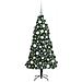 Albero di Natale artificiale pre-illuminato con set di palle - Foto miniatura 3