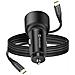Caricatore Per Auto Usb-c 45w Pd E Usb 3.0 18w Qc Con Cavo Usb-c, Nero - Foto miniatura 3