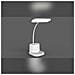 Lampada Da Scrivania Ricaricabile Con Portapenne - Dimmer Touch, Led Per Cura Occhi, Batteria Integrata, Dimmer Continuo E Memoria Luminosità, Bianco - Foto miniatura 3