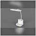 Lampada Da Scrivania Ricaricabile Con Portapenne - Dimmer Touch, Led Per Cura Occhi, Batteria Integrata, Dimmer Continuo E Memoria Luminosità, Bianco - Foto miniatura 4