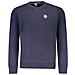 FELPA BLU CON ZIP PER UOMO - Colore: Blu, Taglia: M - Foto miniatura 1