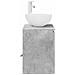 Mobile Lavabo da Parete Grigio Cemento 49,5 x 41 x 64,5 cm - Foto miniatura 3