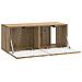 Mobile Porta TV da Muro Rovere Artigianale 78,5 x 31 x 30 cm - Foto miniatura 3