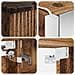 Set di mobili per il bagno 5 pcs Legno antico - Foto miniatura 8