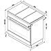 Cucina Elettrica CPF9GPAN 6 Fuochi a Gas Forno Elettrico Dimensione 90 x 60 cm Colore Antracite - Foto miniatura 3