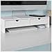 Supporto Monitor Pc Da Scrivania Organizer Scrivania Altezza 11 Cm, bianco, bbf02-w - Foto miniatura 4